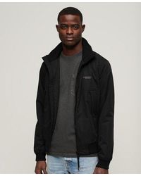 Superdry - Classic Embroidered Sports Harrington Jacket - Lyst