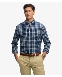 Superdry - Preppy Poplin Long Sleeve Shirt - Lyst