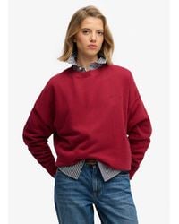 Superdry - & Co Essential Logo Crew Sweatshirt - Lyst