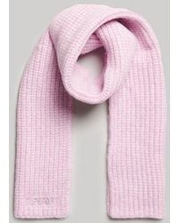 Superdry - & Co Ribbed Essential Scarf - Lyst