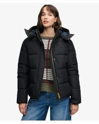 Superdry - Premium Hooded Puffer Jacket - Lyst