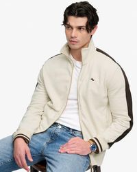 Superdry - & Co Company Logo Script Track Top - Lyst