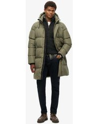 Superdry - Hooded Sports Puffer Coat - Lyst