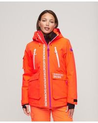 Superdry - Aux s impression du logo sport veste de ski ultimate rescue - Lyst
