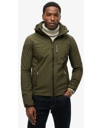 Superdry - & Co Hooded Soft Shell Trekker Jacket - Lyst