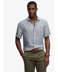 Superdry - & Co Riviera Short Sleeve Linen Shirt - Lyst