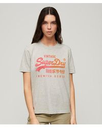 Superdry - & Co Tonal Graphic Relaxed T-shirt - Lyst