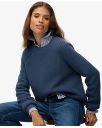 Superdry - & Co Relaxed Ribbed Knitted Jumper - Lyst
