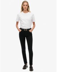 Superdry - & Co Organic Cotton Mid Rise Skinny Jeans - Lyst
