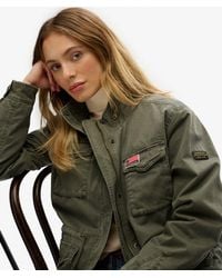 Superdry - Military Borg Jacket - Lyst