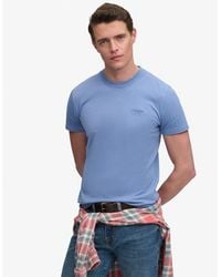 Superdry - Essential Stacked Logo Embroidered T-Shirt - Lyst