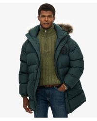 Superdry - & Co Everest Long Baffled Parka - Lyst