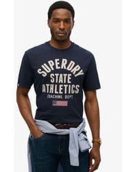 Superdry - Vintage Athletic Essential Graphic T-shirt - Lyst