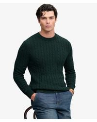 Superdry - & Co Cotton Cable Knit Crew Jumper - Lyst