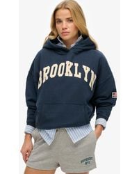 Superdry - Athletic Essentials Hoodie Relaxed Pasvorm - Lyst