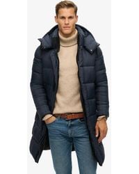 Superdry - & Co Classic Quilted Ripstop Long Puffer Coat - Lyst