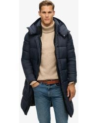 Superdry - & Co Classic Quilted Ripstop Long Puffer Coat - Lyst