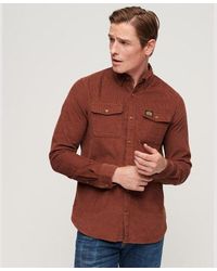 Superdry - Trailsman Relaxed Fit Corduroy Shirt - Lyst
