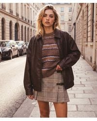 Superdry - & Co Collared Oversized Bomber Jacket - Lyst