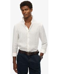 Superdry - & Co Vacation Long Sleeved Linen Shirt - Lyst