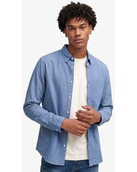 Superdry - & Co Classic Oxford Long Sleeve Shirt - Lyst