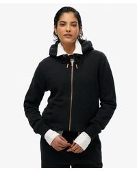Superdry - Essential Logo Zip Hoodie - Lyst