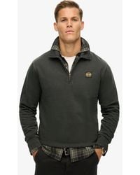 Superdry - & Co Contrast Stitch Half Zip Top - Lyst