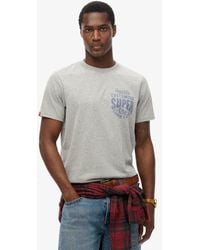 Superdry - & Co Copper Label Chest Graphic T-shirt - Lyst
