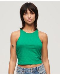 Superdry - Ruched Tank Top - Lyst