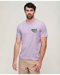 Superdry - Neon Travel Chest Loose T-shirt - Lyst