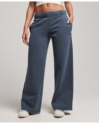 Superdry - Wash Wide Leg joggers - Lyst