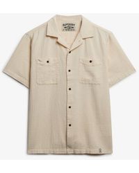 Superdry - & Co The Merchant Store - Textured Short Sleeve Shirt - Lyst