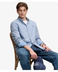 Superdry - & Co Preppy Oxford Long Sleeve Shirt - Lyst