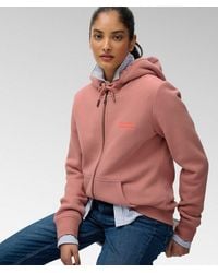 Superdry - & Co Athletic Essentials Logo Zip Hoodie - Lyst