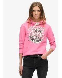 Superdry - Archive Graphic Hoodie - Lyst