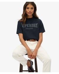Superdry - & Co Athletic Essentials Oversized T-shirt - Lyst