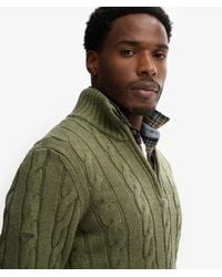 Superdry - Homme Pull À Demi-Zip En Maille Torsadée Jacob Taille - Lyst