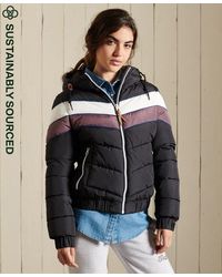 superdry arctic retro puffer jacket
