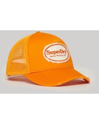 Superdry - & Co Fluro Mesh Trucker Cap - Lyst