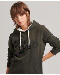 Superdry - Pride & Craft Hoodie Dark Washed - Lyst