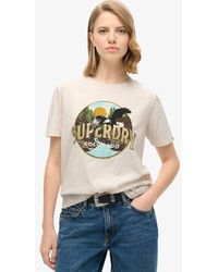 Superdry - & Co Travel Souvenir Relaxed T-shirt - Lyst
