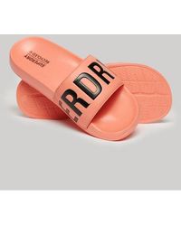 Superdry - Code Core Pool Sliders - Lyst