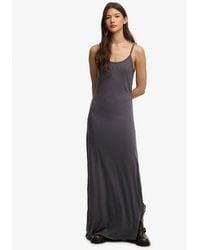Superdry - & Co Maxi Jersey Cami Dress - Lyst