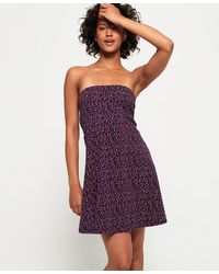 blissy bandeau shift dress