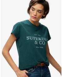 Superdry - Luxe Casual Classic T-Shirt - Lyst