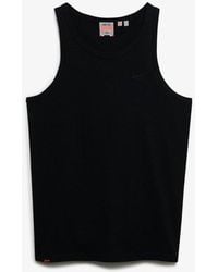 Superdry - & Co Essential Logo Vest - Lyst