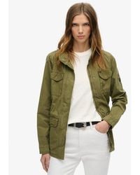 Superdry - Classic Embellished St Tropez M65 Military Jacket - Lyst