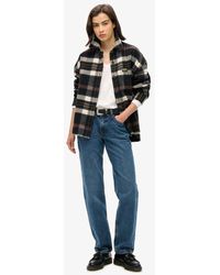 Superdry - & Co Long Sleeve Jersey V-neck Top - Lyst