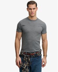 Superdry - Homme T-Shirt Logo Superposé Brodé Essential Taille - Lyst