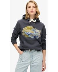 Superdry - Sweat à capuche vintage logo tokyo - Lyst